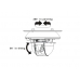 1/3" SONY SuperHAD CCD 540TVL Tilt 90°  Pan 360° Medium Speed Dome with 4~9mm Pan Lens rooming